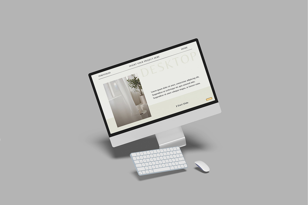 Desktop Screen Mockup, a Device Mockup by lamorastudio (Photo 4 of 11)