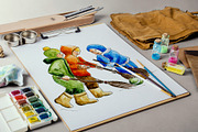 Christmas Clipart Watercolor, an Illustration by denisespinoza (Thumbnail 4 of 7)