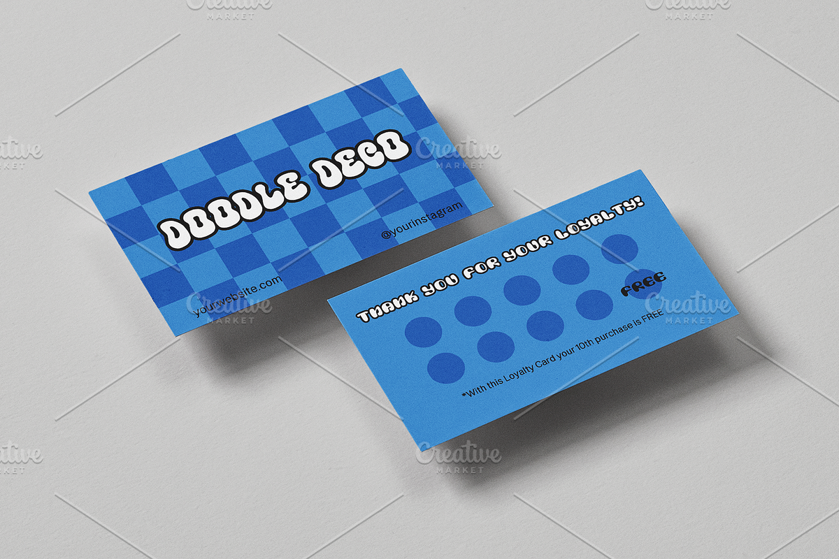 Multipurpose Loyalty Card, a Card Template by Tzochko (Photo 3 of 4)