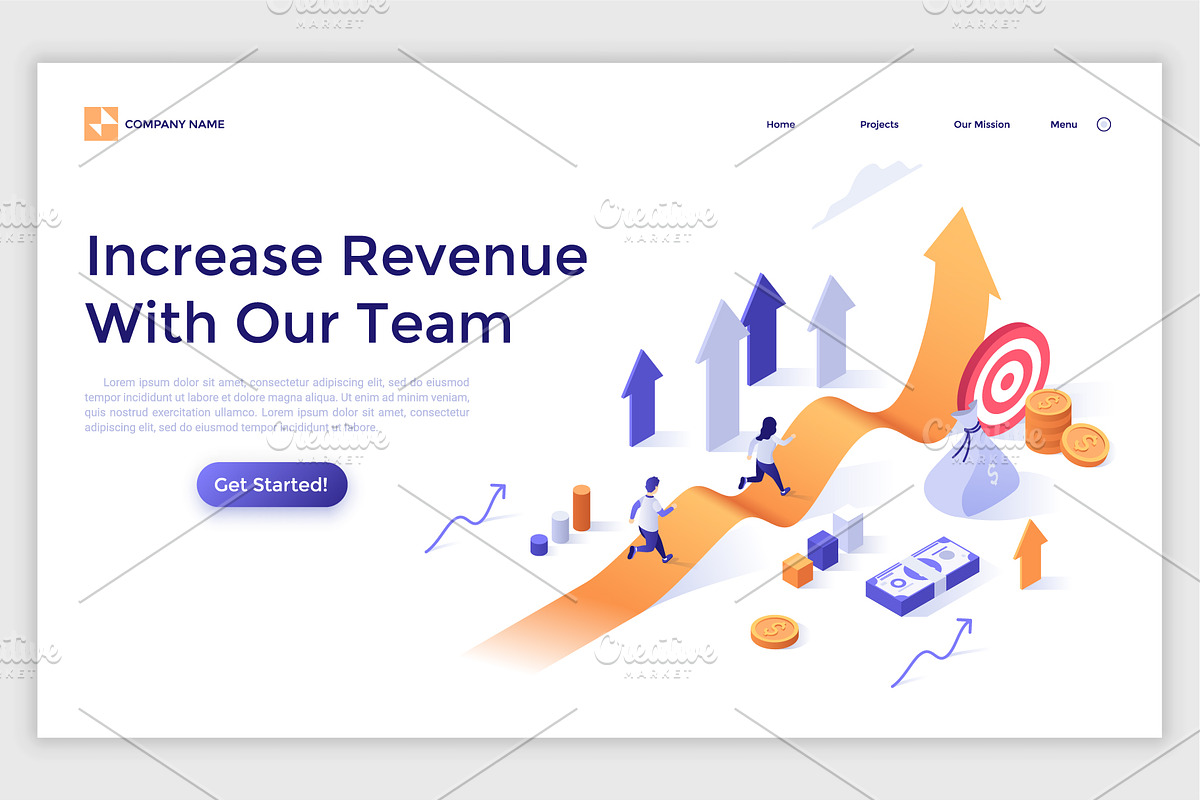 Isometric Solutions Mini. Part 28, a Finance Illustration by Andrew Kras Design (Photo 4 of 13)