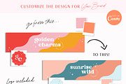 Etsy Shop Kit Bright Boho, a Branding & Logo Template by Macarons and Mimosas (Thumbnail 4 of 9)