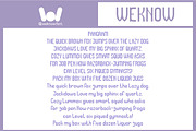 Universal Law font, a Sans Serif Font by weknow (Thumbnail 6 of 8)