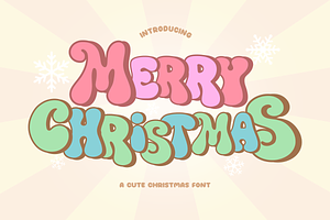 Merry Christmas Font