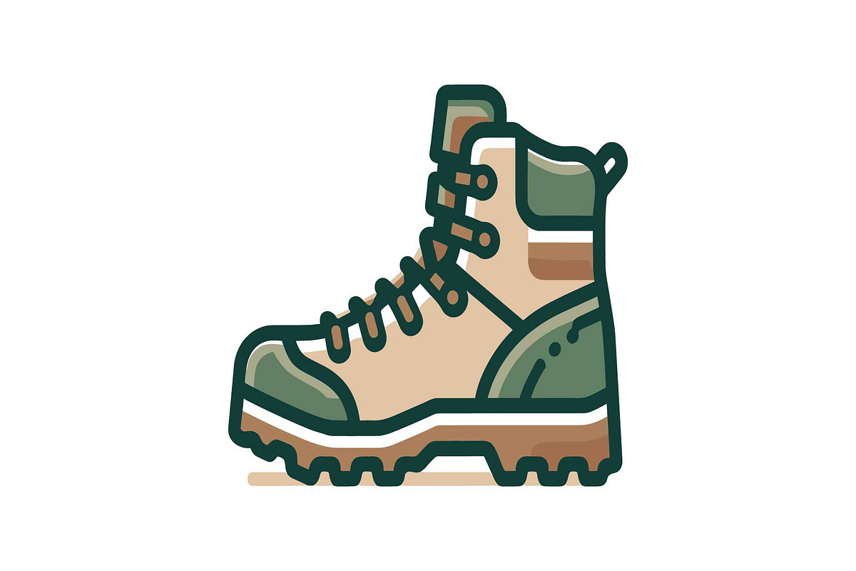 Adventure Hiking Bag Icons, an Object Graphic by yasushie (Photo 4 of 16)