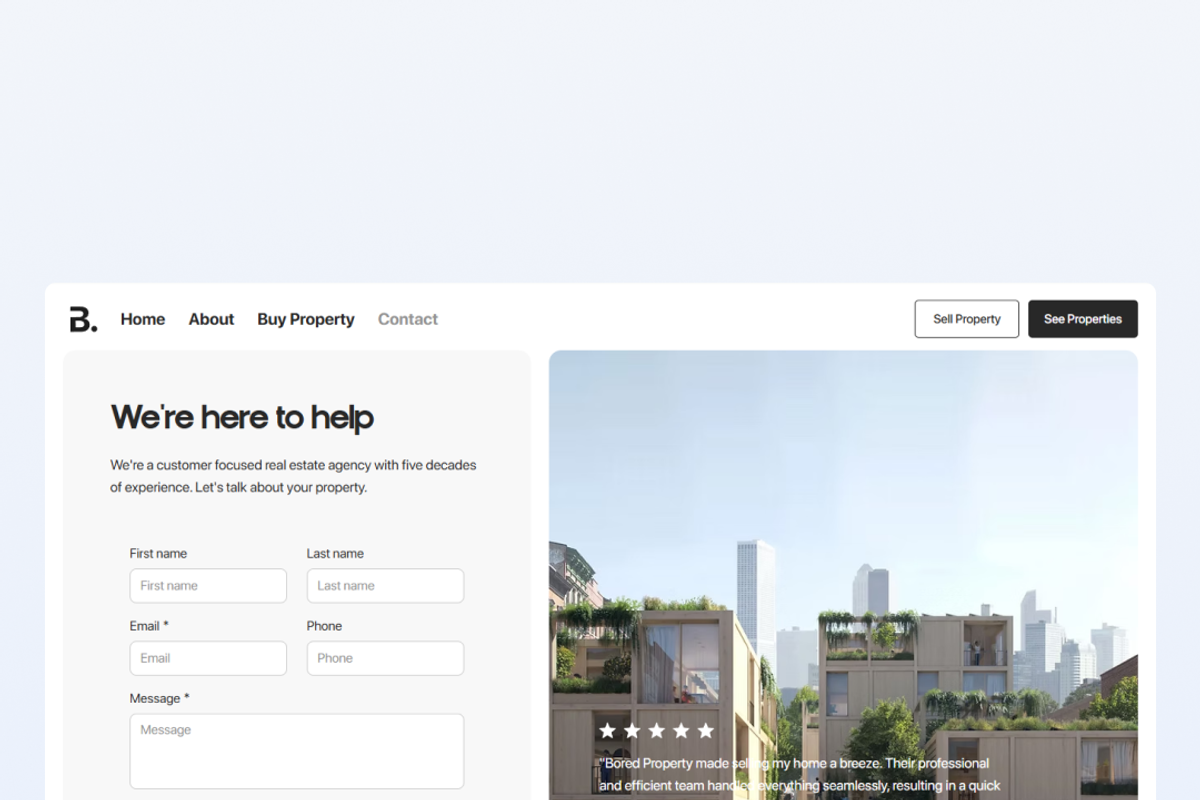 Real Estate Wix Studio Template, a Wix Template by DanBaronetti (Photo 7 of 8)