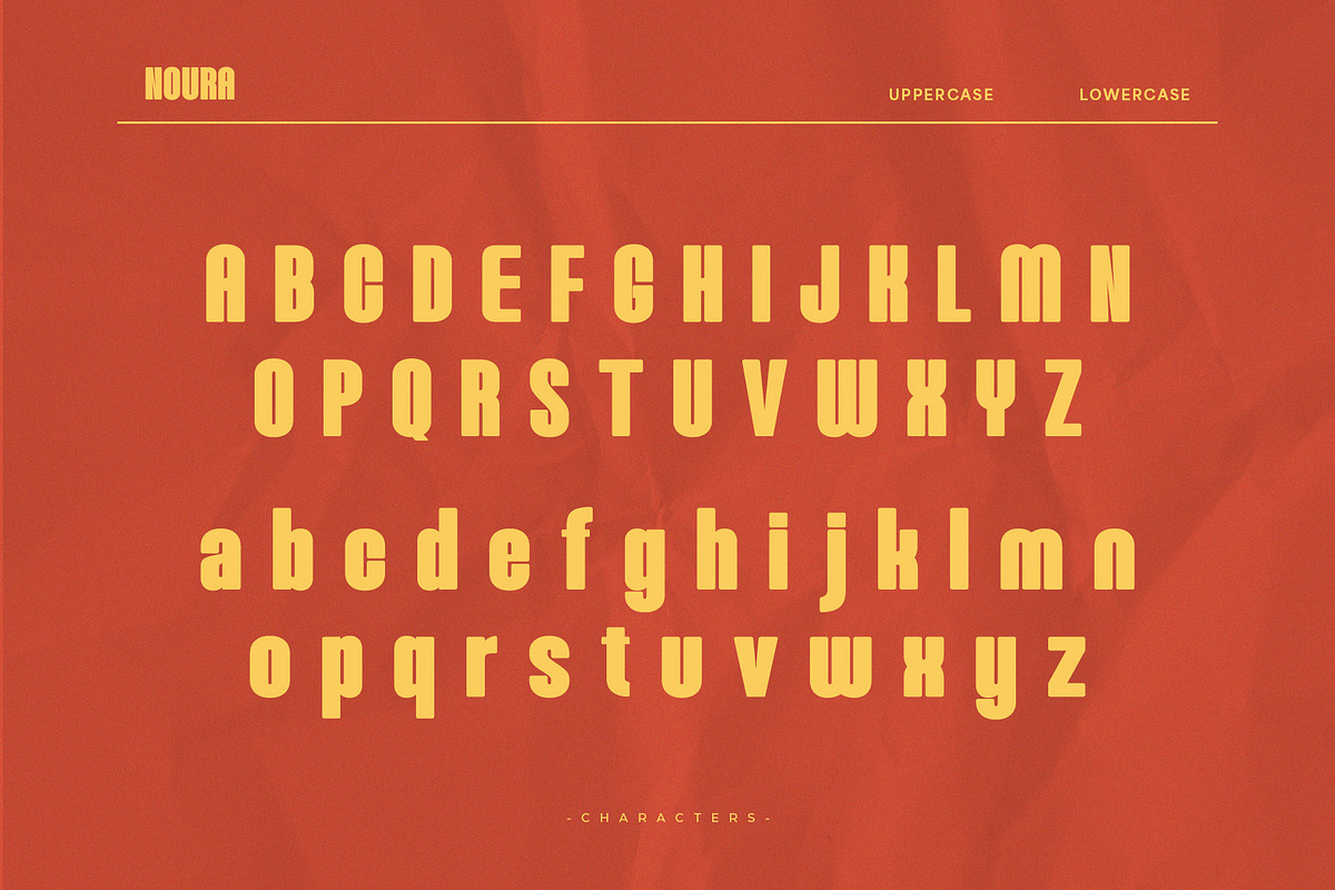 Noura, a Sans Serif Font by Almeera Std (Photo 2 of 6)