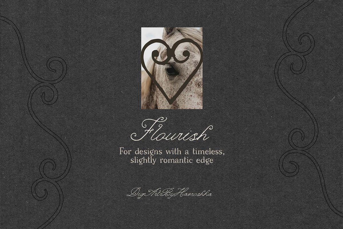 Flourish – Vintage Ornamental Frames, an Object Graphic by DigARTbyHavroshka (Photo 12 of 12)
