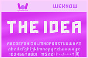 Stay Relevant font, a Font by weknow (Thumbnail 3 of 5)