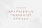 Christine - Advertisement Font, a Sans Serif Font by RockboyStd (Thumbnail 7 of 12)