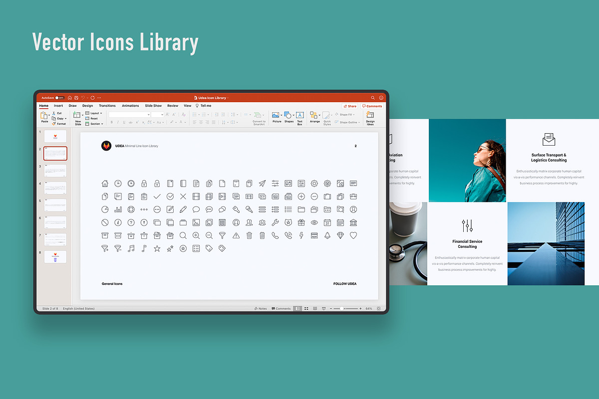 Unide - Business & PitchDeck, a Presentation Template by UDEA Store (Photo 8 of 13)