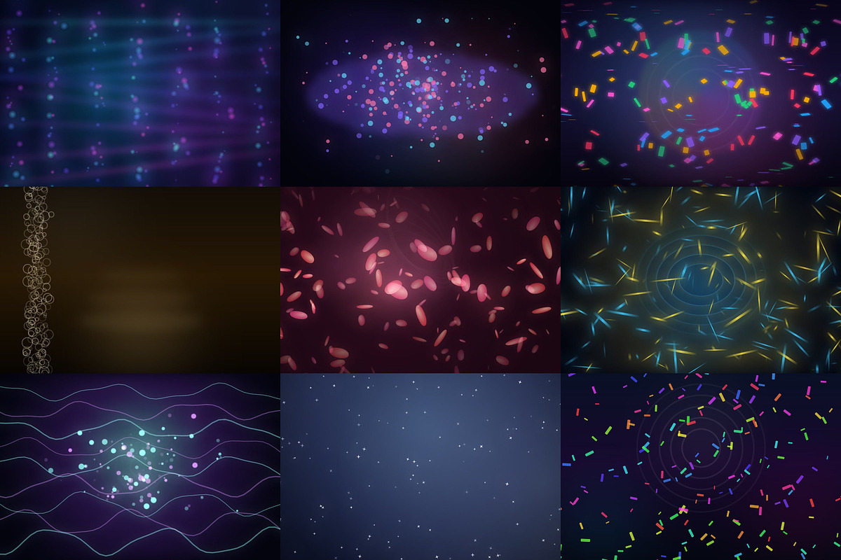Particles Live Wallpaper & 4K Pack, a Background Graphic by cheapmotiongraphics (Photo 4 of 7)