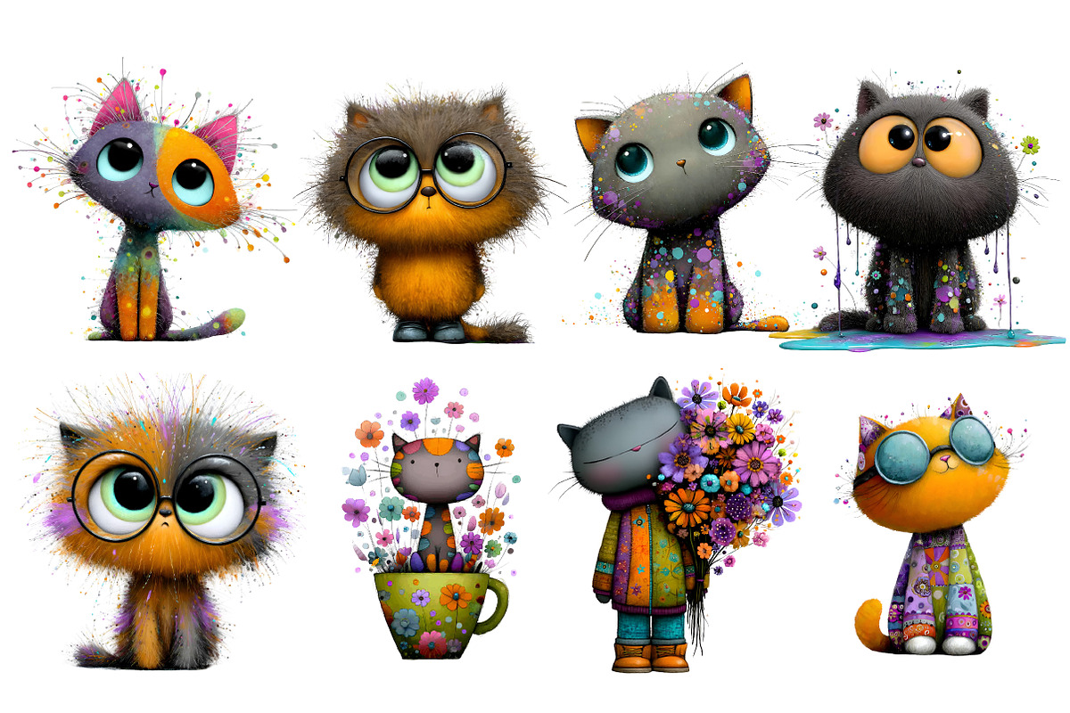 Whasicimal cat clipart, an Illustration by Designworld (Photo 2 of 5)