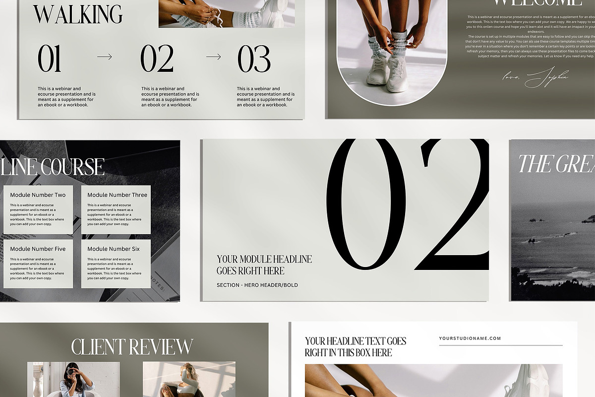 Wellness Coach Bundle Template, a Marketing Template by Amaré Creative (Photo 6 of 9)