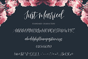 Just Married Script, a Script Font by Gatype (Thumbnail 2 of 8)