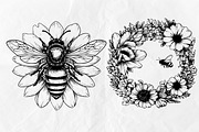 Honeycomb Bee SVG Bundle for Laser, an Object Graphic by Dervik Art Store (Thumbnail 4 of 7)
