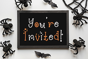 Spookerly Halloween Font, a Serif Font by Dancing with Ink (Thumbnail 4 of 25)