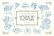 Aesthetics Flower | Illustration Kit, a Decorative Illustration by KetteCreate (Thumbnail 1 of 19)