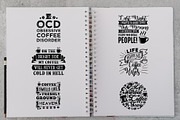 Coffee Quotes V9 SVG DXF PNG EPS, an Illustration by Tosca Digital (Thumbnail 2 of 5)
