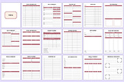 Ultimate 2026 ADHD Life Organizer, a Stationery Template by Mustafiz (Thumbnail 10 of 10)