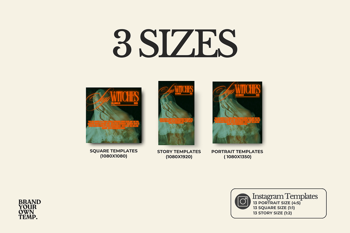Halloween Canva Templates Instagram preview 5