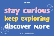 EZ Nagtic, a Sans Serif Font by Zafara Studios (Thumbnail 2 of 6)