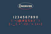 Dhonver, a Serif Font by ilhamtaro (Thumbnail 9 of 11)
