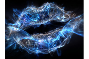 A glowing digital representation of, a Technology Photo by ZinetroN