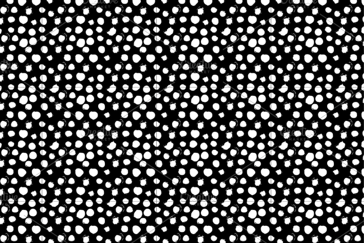 10 seamless black and white patterns preview 4