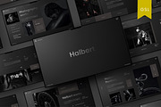 Halbert - Business Google Slide, a Presentation Template by Dens Creative Studio (Thumbnail 1 of 6)