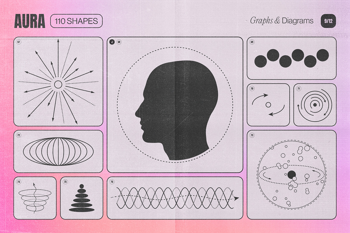 Aura Energy Flow - Mindful Graphics, an Object Graphic by Samolevsky (Photo 21 of 29)