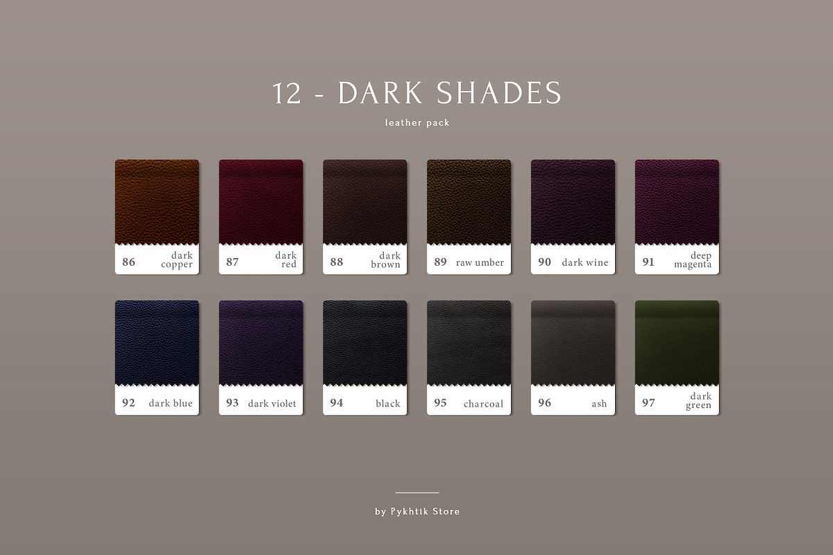 120 Leather Texture pack, a Texture Graphic by Pykhtik Design Shop (Photo 9 of 11)