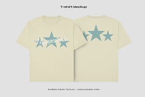 T-SHIRT MOCKUP, an Apparel Mockup by Voyage Studio