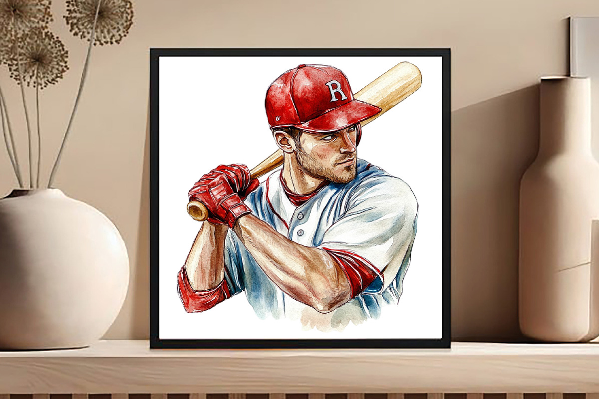 Baseball players clipart, an Icon by DreamCafeArt (Photo 6 of 7)