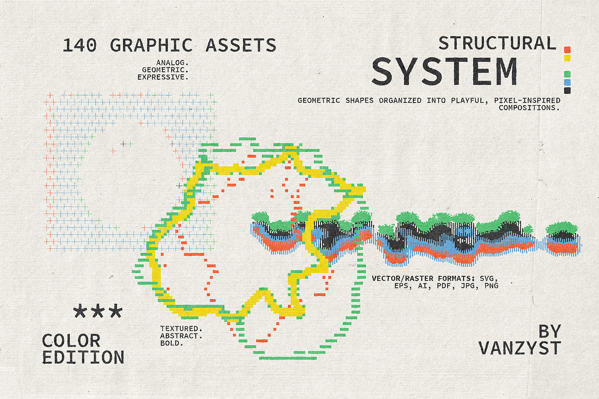 Structural System Collection, a Background Graphic by Vanzyst (Photo 8 of 16)
