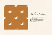 Boho Summer Sun Surface Pattern, a Pattern Graphic by Quinn Lane Designs (Thumbnail 2 of 4)