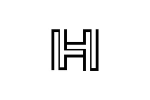Letter H logo