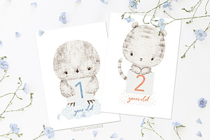 HELLO BABY Cute Graphic Set