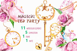 Alice in Wonderland Clipart