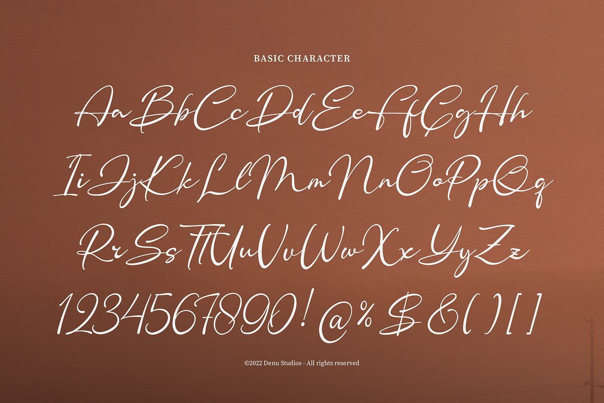 Dallgona Giamond | Natural Signature, a Script Font by Denustudios (Photo 10 of 12)