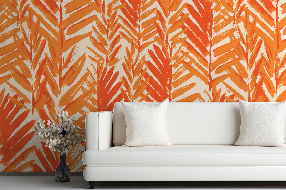 Hot Summer Leaves, a Wallpaper Graphic by MalyskaStudio (Photo 2 of 6)