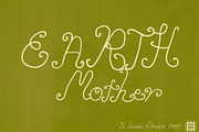 Earth Mother Hand Drawn Font, a Handwritten Font by Madeline ODonoghue Design (Thumbnail 3 of 5)