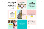 Instagram Template Colorful Canva, a Social Media Template by ltsdesigns (Thumbnail 2 of 4)