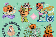 Halloween Spooky Sticker Collection, an Object Graphic by Alina Sh (Thumbnail 2 of 8)