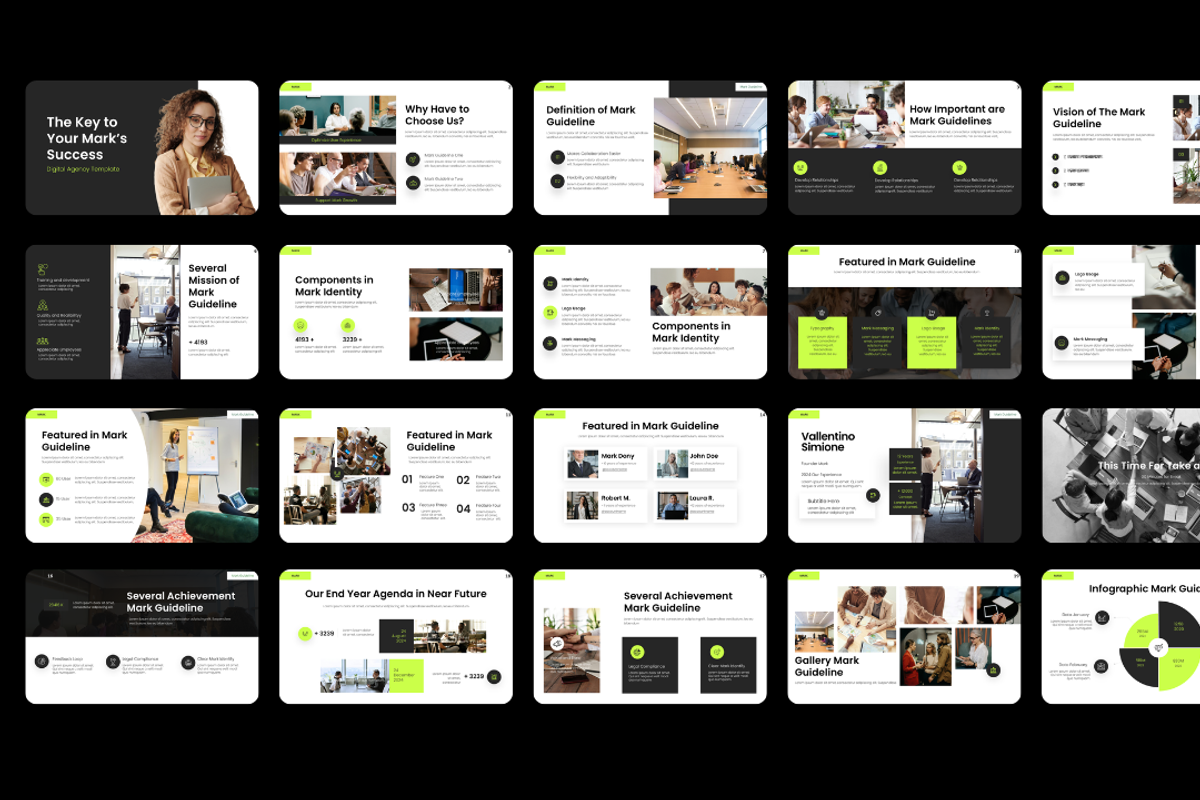Digital Agency Presentation Template, a Presentation Template by Hammad Arif (Photo 2 of 3)