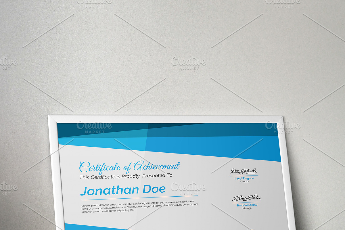 Multipurpose Certificate, a Stationery Template by Cristal Pioneer (Photo 4 of 5)