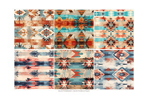 Grunge Southwestern Navajo Patterns