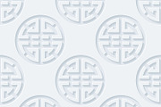 3 Chinese Seamless Patterns, a Pattern Graphic by Absent A (Thumbnail 2 of 3)