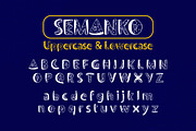 Semanko, a Sans Serif Font by twinstd (Thumbnail 12 of 14)