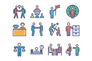 Pictograph Vector Icons, a Solid Icon by Vector Portal (Thumbnail 6 of 6)