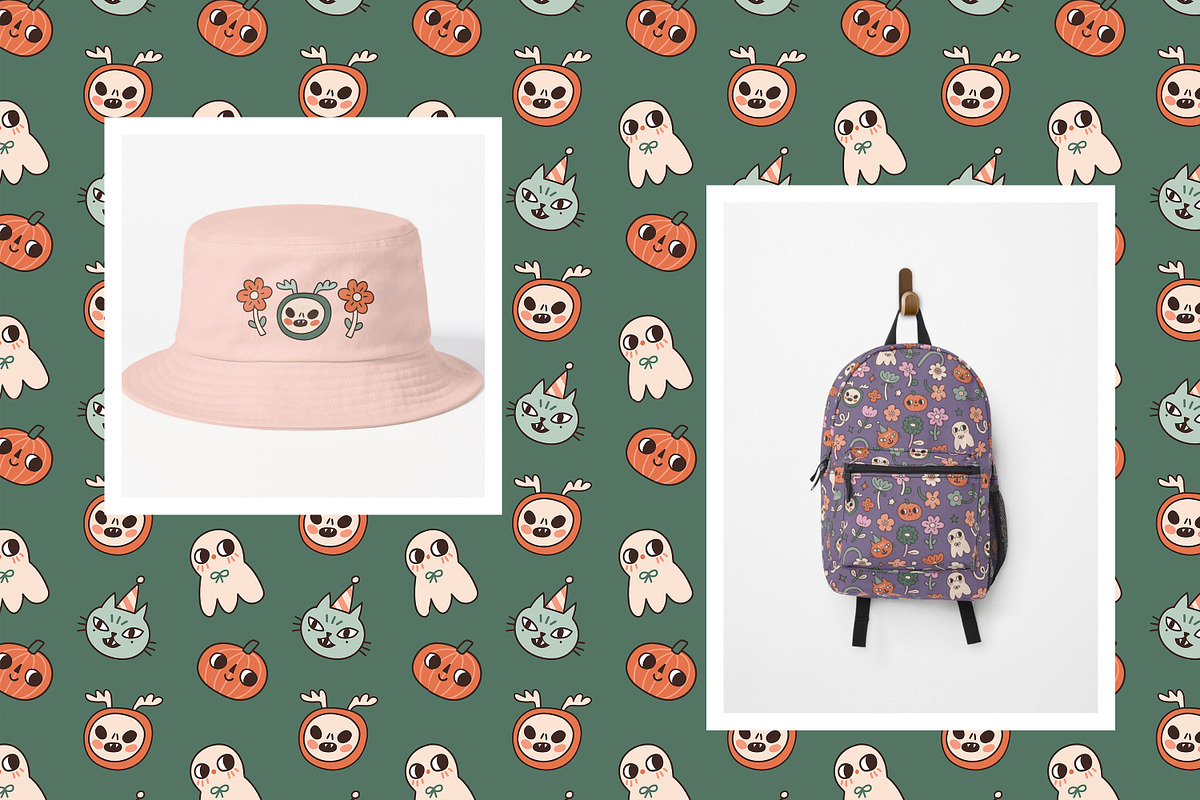 Halloween party collection, a Pattern Graphic by Alenkakarabanova (Photo 3 of 6)